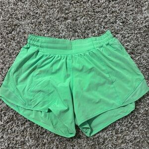 Lululemon Hotty Hot Shorts Scream Green